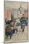 The New Vice', Opium Dens in France, Illustration from 'Le Petit Journal', 5th July 1903-null-Mounted Giclee Print