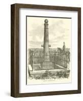 The New Vicksburg Monument, July 1863-null-Framed Giclee Print