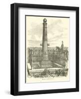 The New Vicksburg Monument, July 1863-null-Framed Giclee Print