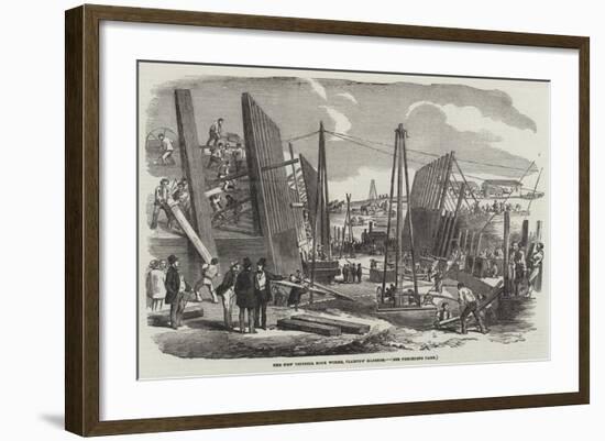 The New Victoria Dock Works, Plaistow Marshes-null-Framed Giclee Print