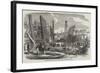 The New Victoria Dock Works, Plaistow Marshes-null-Framed Giclee Print