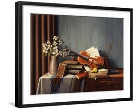 The New Violin-R.W. Hedge-Framed Giclee Print