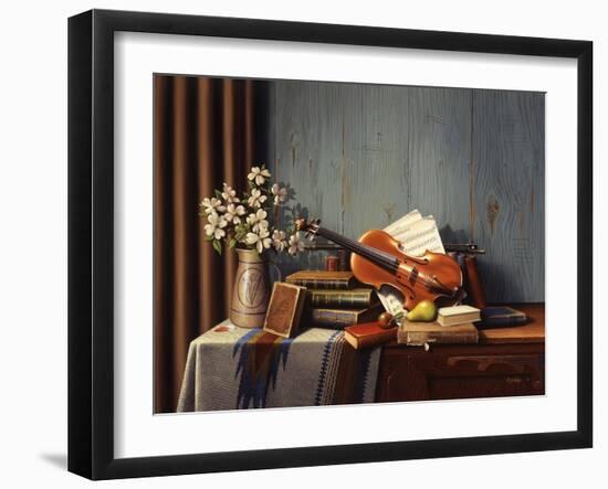 The New Violin-R.W. Hedge-Framed Giclee Print