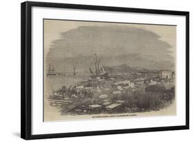 The New Walton Pier, Carrara, for the Shipment of Marble-null-Framed Giclee Print