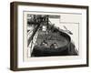 The New War Ship of the British Navy-null-Framed Giclee Print