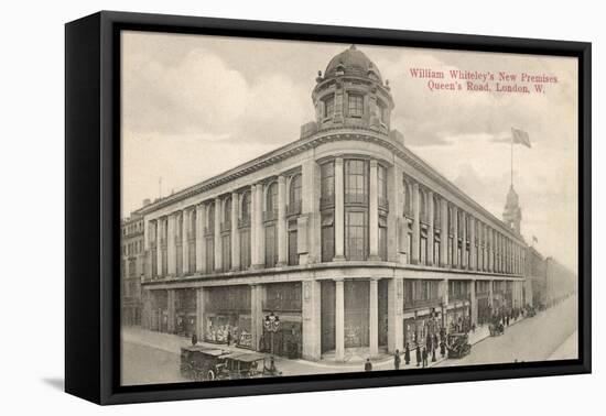 The New Whiteleys Shop in Queen's Road, London, England-null-Framed Stretched Canvas