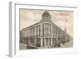 The New Whiteleys Shop in Queen's Road, London, England-null-Framed Art Print