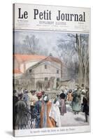 The New Wildcat House at the Jardin Des Plantes, Paris, 1895-Oswaldo Tofani-Stretched Canvas