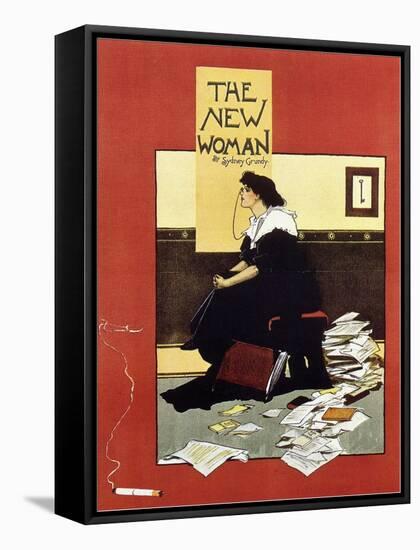 The New Woman, 1895-Albert Morrow-Framed Stretched Canvas