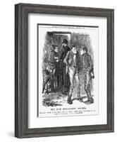 The New Workhouse Porter, 1866-John Tenniel-Framed Giclee Print