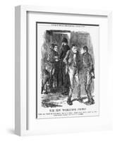 The New Workhouse Porter, 1866-John Tenniel-Framed Giclee Print