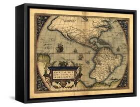 The New World, 16th Century-Science Source-Framed Stretched Canvas