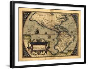 The New World, 16th Century-Science Source-Framed Giclee Print