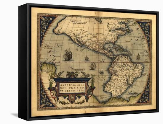 The New World, 16th Century-Science Source-Framed Stretched Canvas