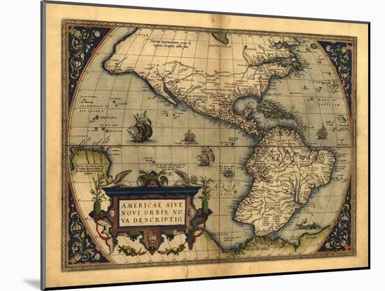 The New World, 16th Century-Science Source-Mounted Giclee Print