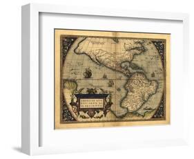 The New World, 16th Century-Science Source-Framed Giclee Print