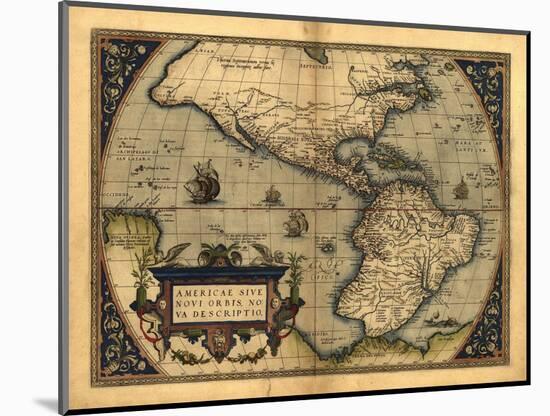 The New World, 16th Century-Science Source-Mounted Giclee Print