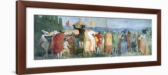 The New World, 1791-97-Giandomenico Tiepolo-Framed Giclee Print