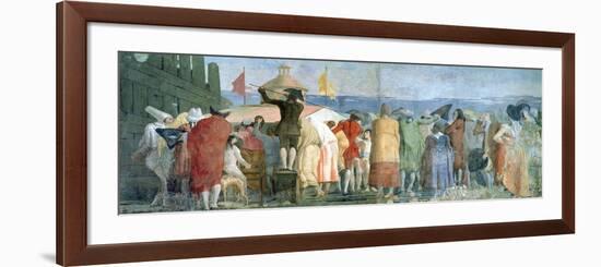 The New World, 1791-97-Giandomenico Tiepolo-Framed Giclee Print