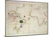 The New World, from an Atlas of the World in 33 Maps, Venice, 1st September 1553-Battista Agnese-Mounted Giclee Print