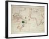 The New World, from an Atlas of the World in 33 Maps, Venice, 1st September 1553-Battista Agnese-Framed Giclee Print