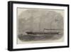 The New Yacht Jerome Napoleon, Built for Prince Napoleon at Havre-null-Framed Giclee Print