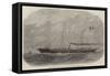 The New Yacht Jerome Napoleon, Built for Prince Napoleon at Havre-null-Framed Stretched Canvas