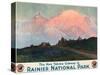 The New Yakima Gateway to Rainier National Park Poster, Circa 1925-Sidney Laurence-Stretched Canvas