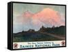 The New Yakima Gateway to Rainier National Park Poster, Circa 1925-Sidney Laurence-Framed Stretched Canvas