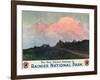 The New Yakima Gateway to Rainier National Park Poster, Circa 1925-Sidney Laurence-Framed Giclee Print