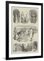 The New Year in Scotland-J.M.L. Ralston-Framed Giclee Print