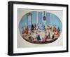 The New Year's Celebration in Vienna in 1782, 1783-Johann Hieronymus Löschenkohl-Framed Giclee Print