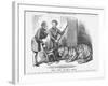 The New Year's Gift, 1858-John Tenniel-Framed Giclee Print