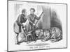 The New Year's Gift, 1858-John Tenniel-Mounted Giclee Print