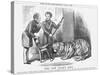 The New Year's Gift, 1858-John Tenniel-Stretched Canvas