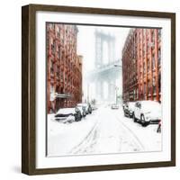 The New York Blizzard 2-Bruce Getty-Framed Photographic Print