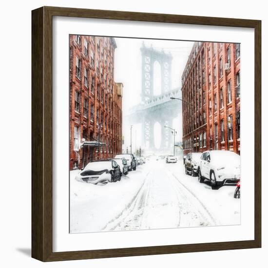 The New York Blizzard 2-Bruce Getty-Framed Photographic Print