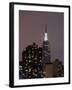 The New York City Skyline is Darker as Many Buildings are Conserving Power-null-Framed Photographic Print