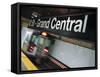 The New York City Subway.-Jon Hicks-Framed Stretched Canvas