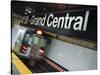 The New York City Subway.-Jon Hicks-Stretched Canvas