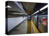 The New York City Subway.-Jon Hicks-Stretched Canvas