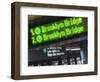 The New York City Subway.-Jon Hicks-Framed Photographic Print