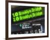 The New York City Subway.-Jon Hicks-Framed Photographic Print