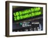 The New York City Subway.-Jon Hicks-Framed Photographic Print