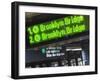 The New York City Subway.-Jon Hicks-Framed Photographic Print