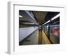 The New York City Subway.-Jon Hicks-Framed Photographic Print