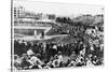 The New York Highlanders (Later Became the Yankees) Play the Philadelphia Athletics at the Polo Gro-null-Stretched Canvas