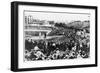 The New York Highlanders (Later Became the Yankees) Play the Philadelphia Athletics at the Polo Gro-null-Framed Giclee Print