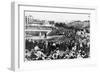 The New York Highlanders (Later Became the Yankees) Play the Philadelphia Athletics at the Polo Gro-null-Framed Giclee Print