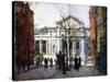 The New York Library-Paul Cornoyer-Stretched Canvas